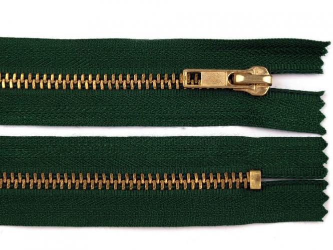 Jeansreißverschluss 10cm dunkelgrün 