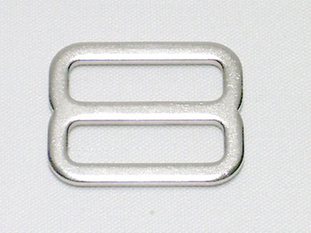 5 Schieber flach 25mm Metall 