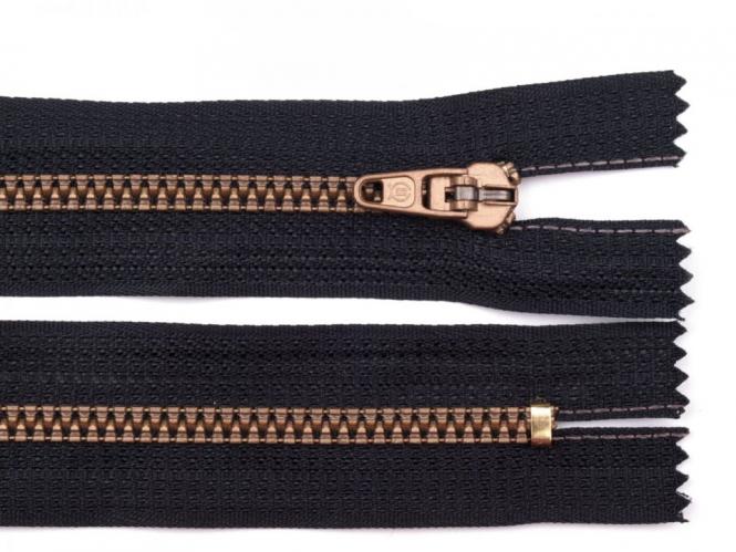 Jeansreißverschluss 10cm schwarz 