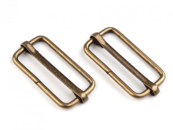 Taschenschieber - Regulaturen 30mm messing 50 Stück