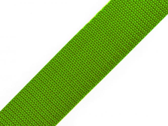 Gurtband 25mm apfelgrün 25m