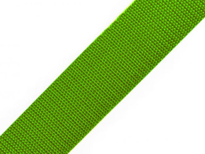 Gurtband 25mm apfelgrün 25m