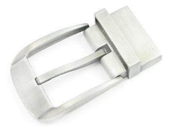 Gürtelschnalle 30mm chrom 