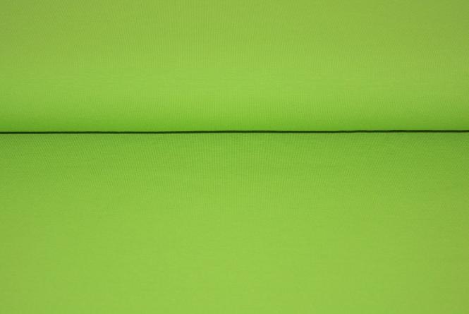 Jerseystoff Uni Apfelgrün 