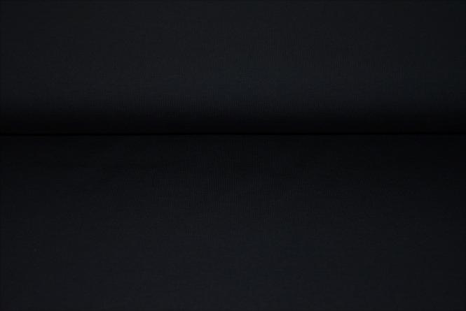 Jerseystoff Uni Schwarz 