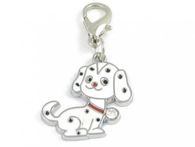 Anhänger - weißes Hündchen 