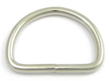 D-Ringe 25mm x 4mm geschweißt 20 Stück