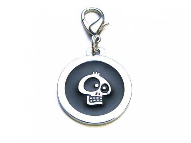 Anhänger - Totenkopf schwarz 