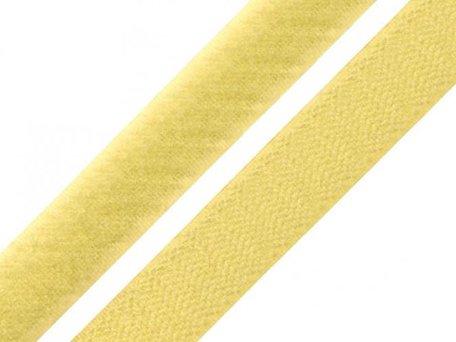 Klettband gelb 