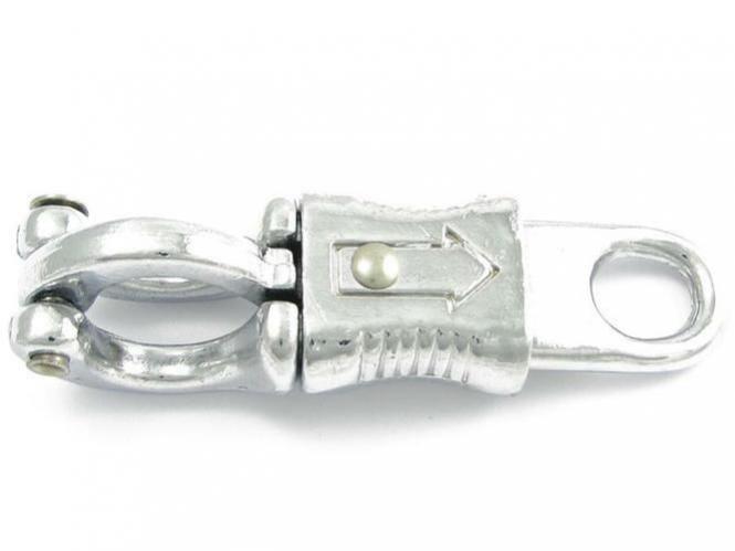 1 Panikhaken rund 12mm Metall 