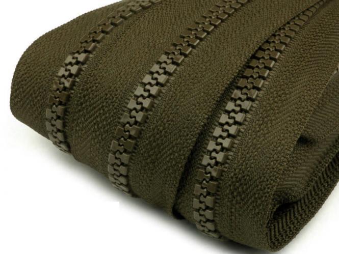 Profilreißverschluss 5mm khaki 