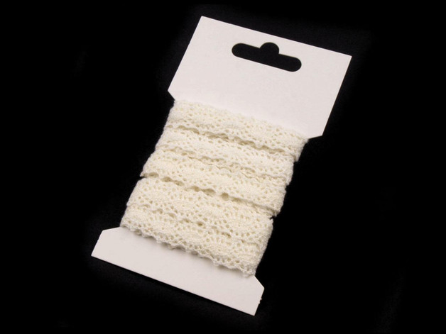 3m Klöppelspitze 12mm beige 