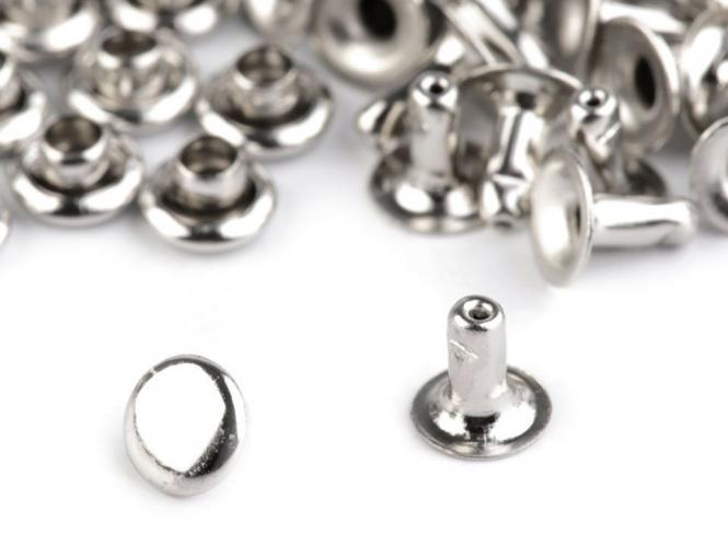 Nieten Ø10 mm silber 100 Stück