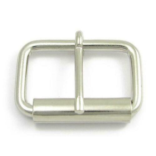 10 Rollschnalle Schnalle 15/20 26/30/40mm silber 