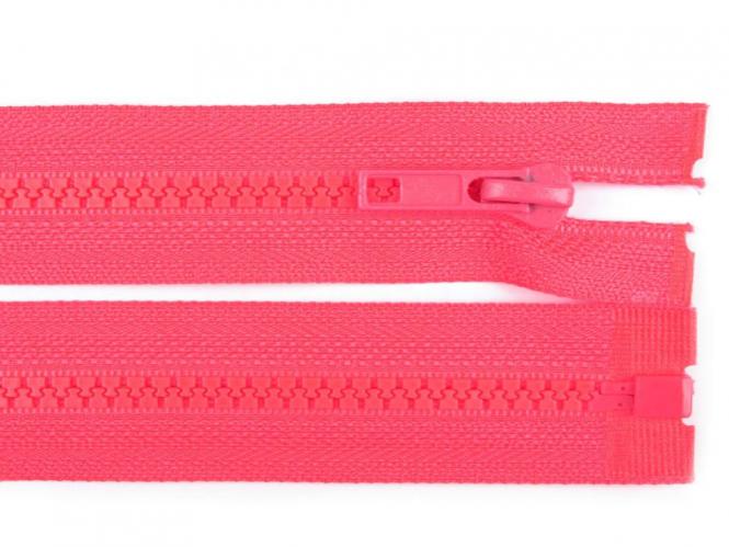 Reißverschluss teilbar 50 cm neonpink 