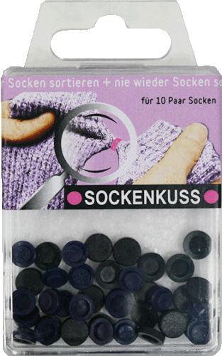 Sockenkuss dunkelblau 