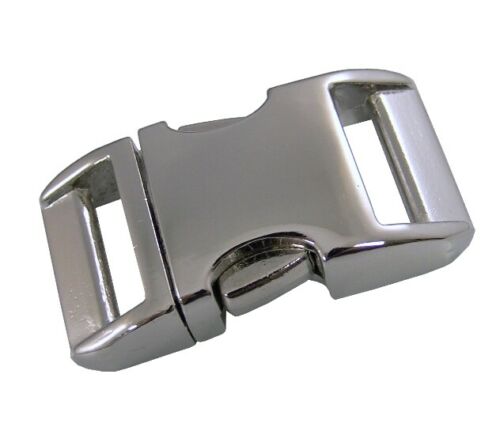 Alu - Metallsteckschnalle 25mm 