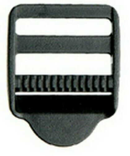 Leiterschnalle 40mm schwarz 5 Stück