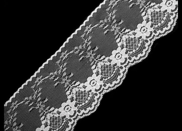 3m Spitze Breite 100mm weiß 