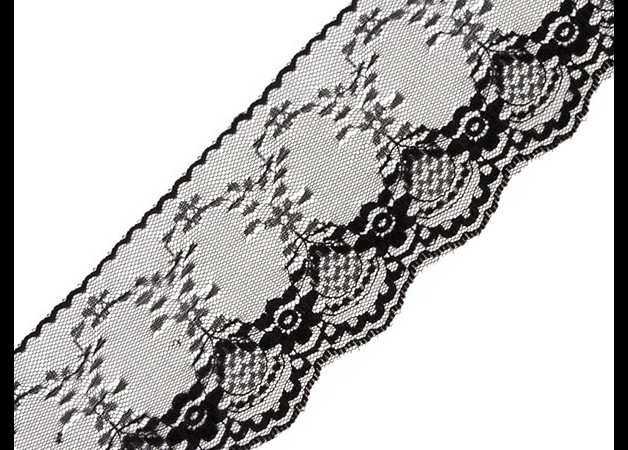 3m Spitze Breite 100mm schwarz 