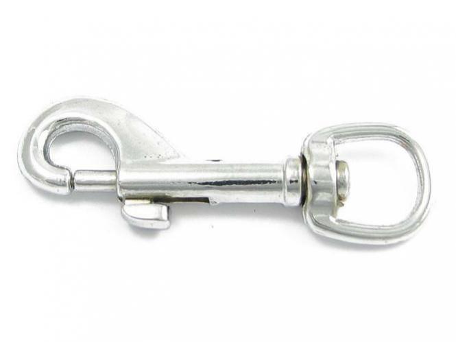 5 Karabinerhaken 15mm runder Öse 