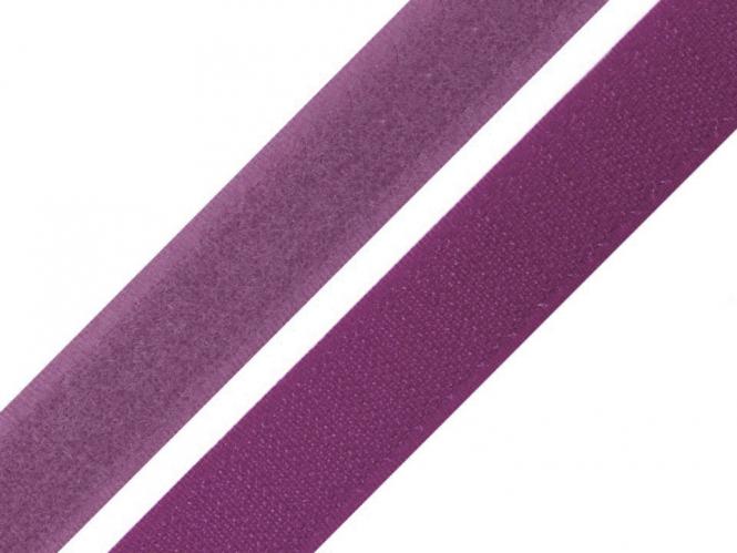 Klettband violett 