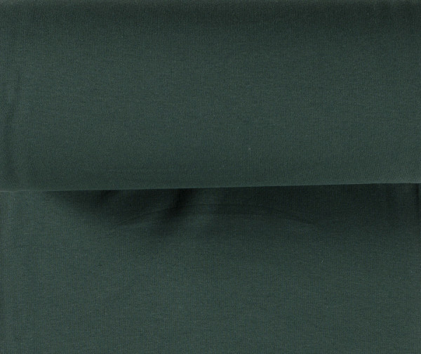 Bündchenstoff dunkelgrün 